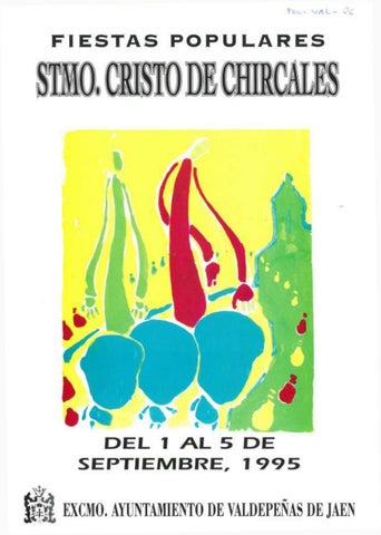 Fiestas y feria en honor del Santísimo Cristo de Chircales 1995 Valdepeñas de Jaén